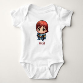 Brave Little Knight Baby Bodysuit Baby Strampler