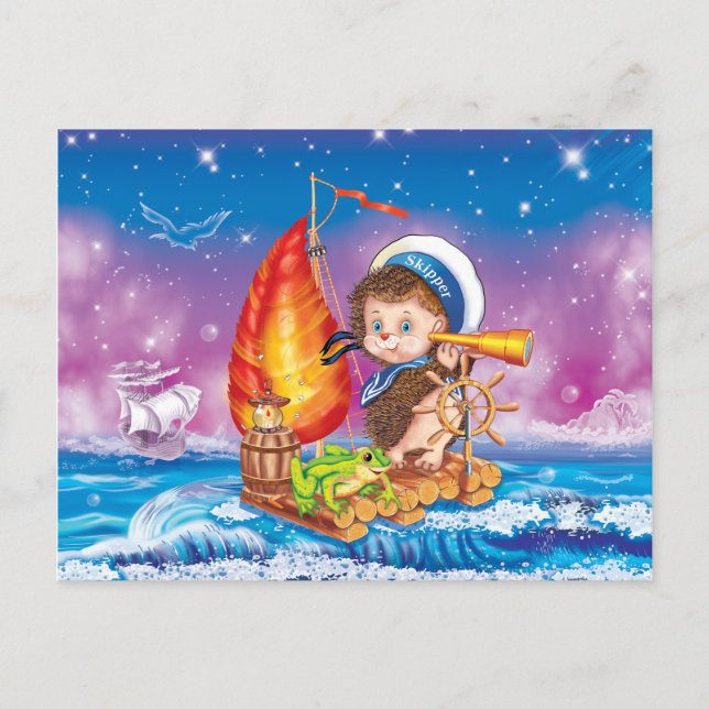 Brave Sailor Postkarte (Vorderseite)