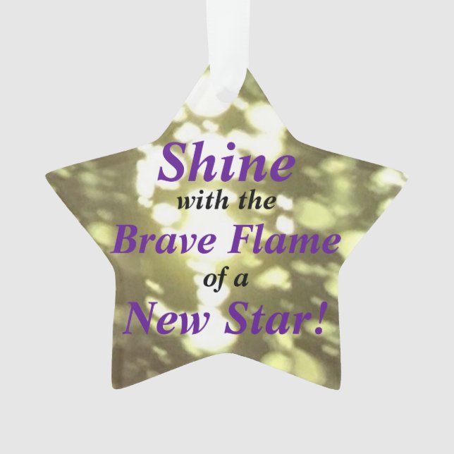 Brave Star Ornament (Vorderseite)