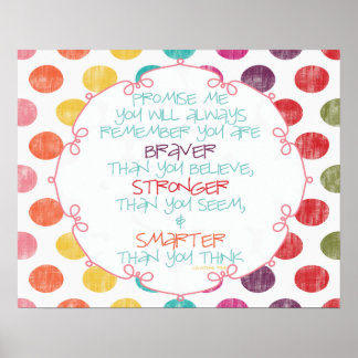 Braver, stärker, schlauer poster