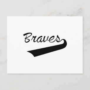 Braves Postkarte