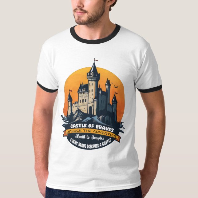 Braves Schloss: Entsperren Sie das Abenteuer T-Shirt (Vorderseite)