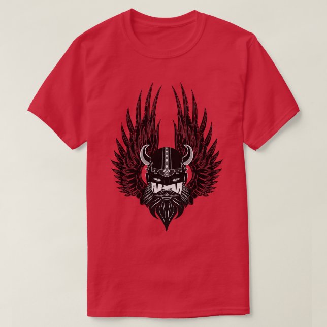 BRAVEST VIKING KNIGHT OF VALHALLA T-Shirt (Design vorne)