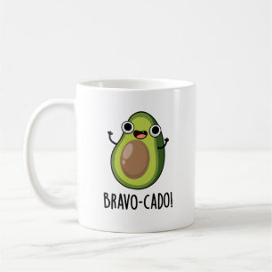 Bravo-cado Funny Avocado Pub Kaffeetasse