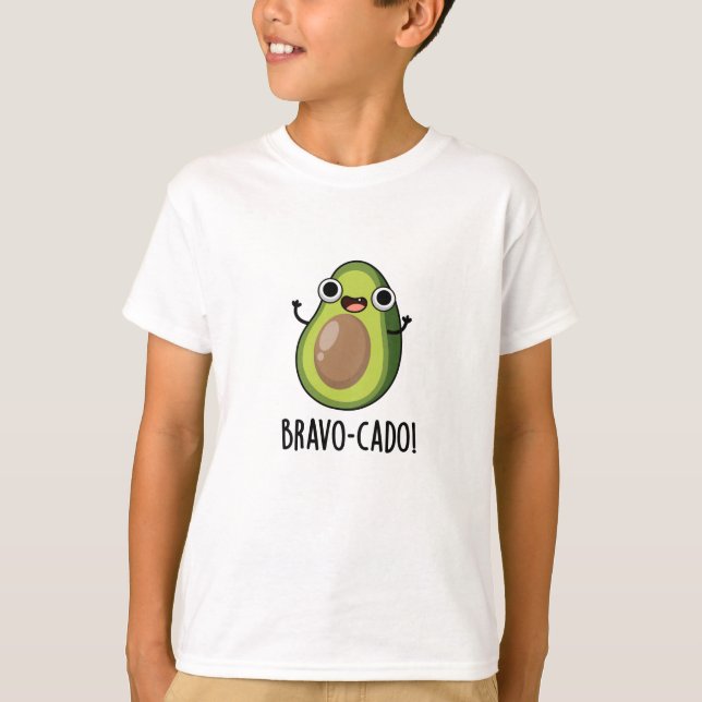 Bravo-cado Funny Avocado Pub T-Shirt (Vorderseite)