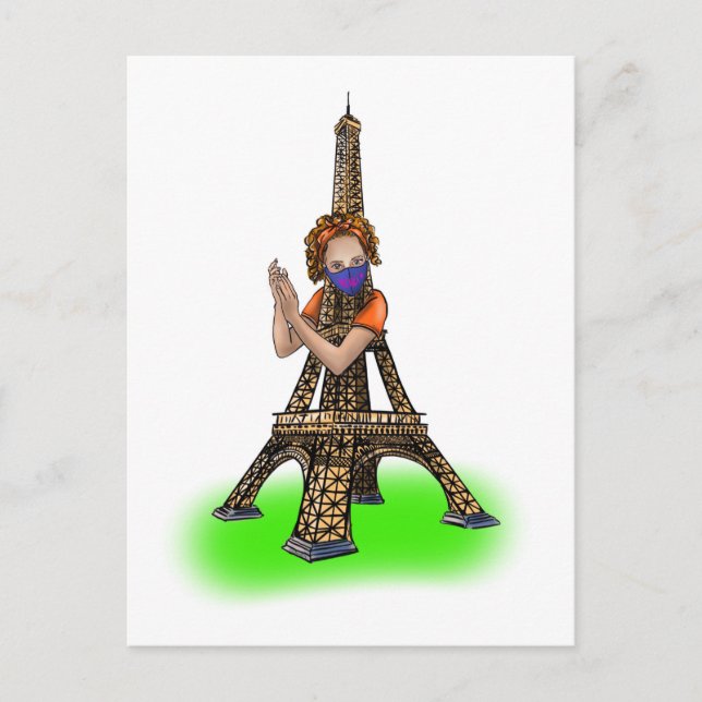 "Bravo,Merci" Postkarte (Vorderseite)