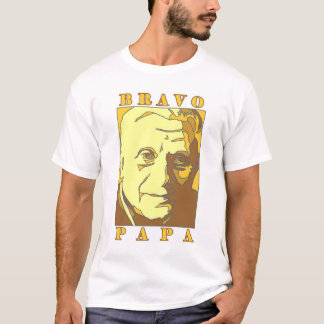 Bravo-Papa neuer Papst Benedikt XVI. T-Shirt