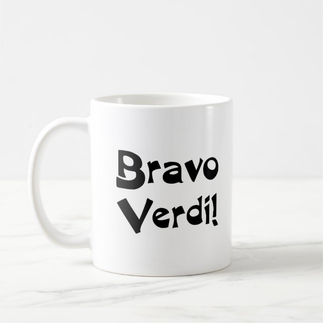 Bravo verdi kaffeetasse (Links)