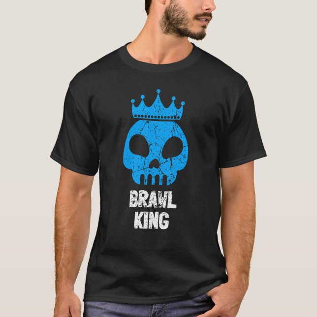 Brawl King Brawling Gamer Gaming 3 T-Shirt (Vorderseite)