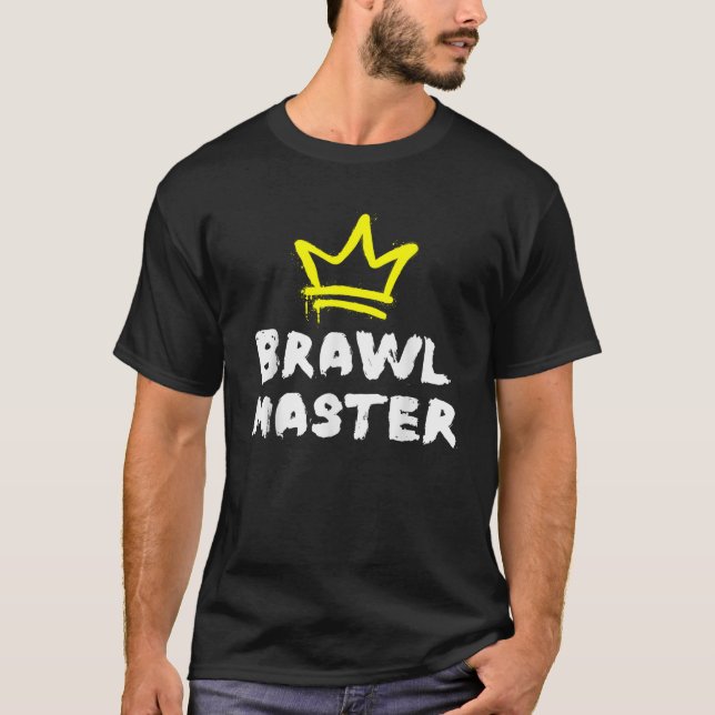 Brawl Master Gamer Gaming Brawler Brawl T-Shirt (Vorderseite)