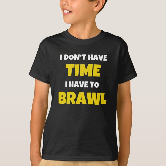 Brawling Showl Showdown Stars Gaming T-Shirt (Vorderseite)