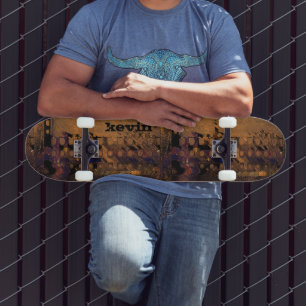 Brawn Abstrakt Urban Decor Personalisiert Skateboard