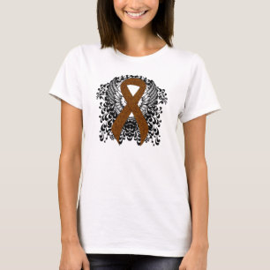 Brawn Awareness Ribbon mit Flügeln T-Shirt