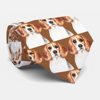 Brawn Beagle Dog Krawatte