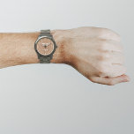 Brawn Business Brand on Men Watch Armbanduhr<br><div class="desc">Ihr Firmenlogo auf braunem Hintergrund auf Männeruhr. Zubehör, das Sie in Ihre Werbeprodukte, Geschenke oder Geschenke an Ihre Kunden oder Kunden, um Ihr Geschäft zu werben oder Ihre Marke zu fördern. Anpassbare Uhr, mit der Sie Ihr Firmenlogo für Markenbewusstsein einsetzen können. Bitte Karo nach dem Hochladen Ihres Firmenlogos. Wenn Ihnen...</div>