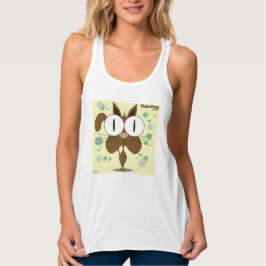 Brawn Cat Women's Slim Fit Racerback Tank Top