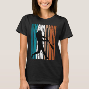 Brawn Champion von Baseball Spiele Geburtstag Com T-Shirt