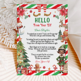 Brawn Elf Rückkehr Weihnachtsbrief von Elf