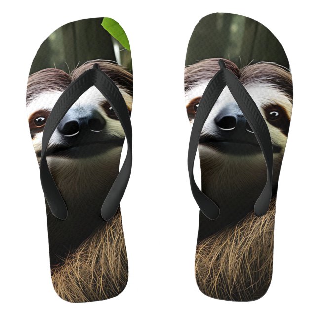 Brawn Fuzzy Sloth, Flip Flops (Fußbett)