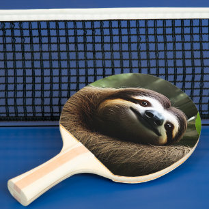 Brawn Fuzzy Sloth, Ping Pong Paddle Tischtennis Schläger