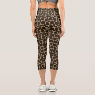 Brawn Geometric Capri Leggings