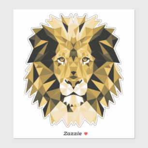 Brawn Geometric Lion Aufkleber