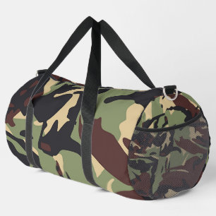 Brawn Green Camouflage Athletic Travel Gym Duffle Bag