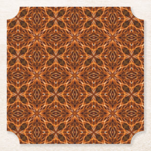 Brawn Kaleidoscope Mandala Pattern-23100 Untersetzer