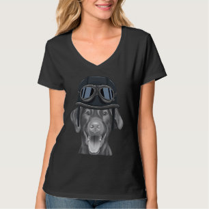 Brawn Labrador Retriever Tragetragend Vintages Mot T-Shirt