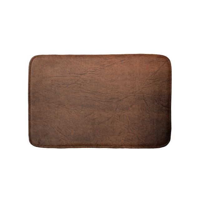 Brawn Leather Look Vatertag Badematte (Vorderseite)