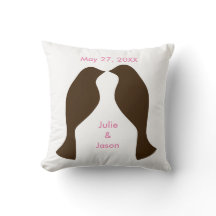 Brawn Love Birds - Square Kissen