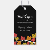Brawn Maple Leaf Herbstblatt Hochzeitstag