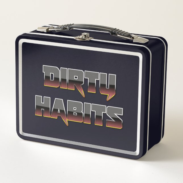 Brawn Metal Dirty Habits Lunchbox (Vorderseite)