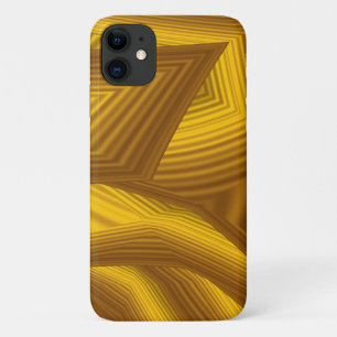Brawn Orange Geometric Abstract Design Case-Mate iPhone Hülle