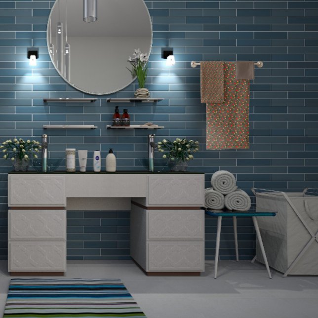 Brawn Pattern Mini-Wildblume Badhandtuch Set (Von Creator hochgeladen)