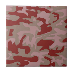 Brawn Rust Camouflage Camouflage Fliese