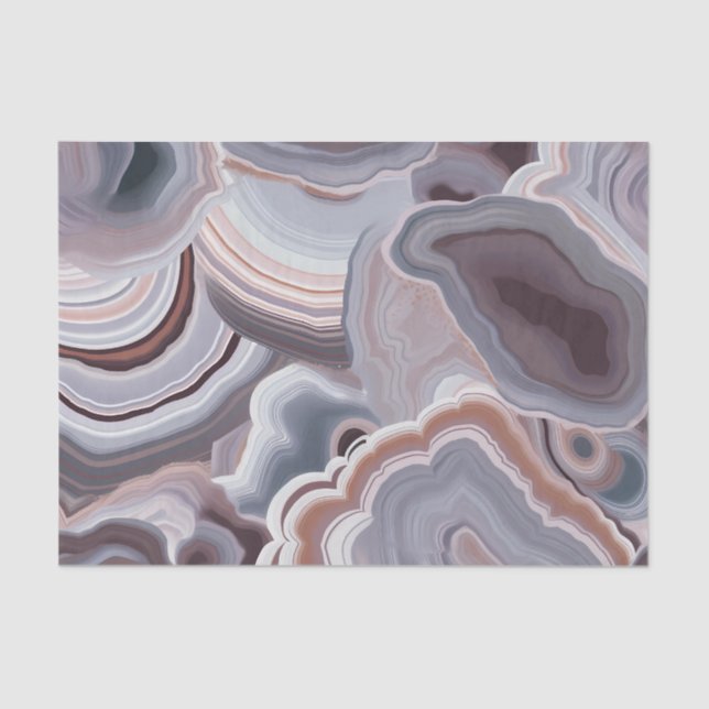 Brawns Neutral Agate Stone Seidenpapier (Vorderseite)