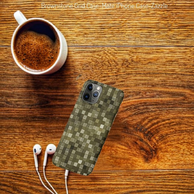 Brawnstone Grid Case-Mate iPhone Hülle (Von Creator hochgeladen)