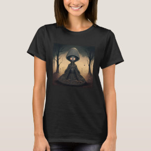 Braxie 1952 Creepy Alien Cryptid Legend Flatwood T-Shirt