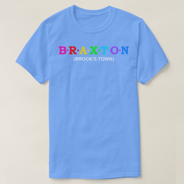 Braxton Brock39s Stadt T-Shirt (Design vorne)