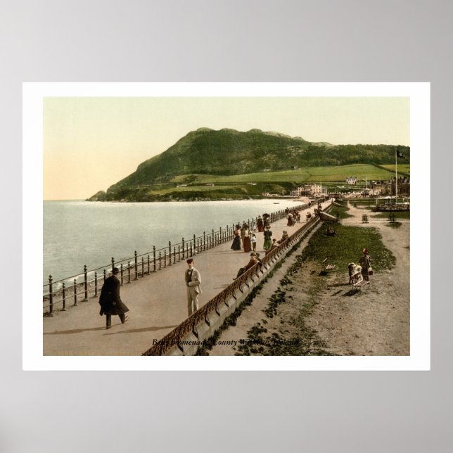 Bray Promenade, Landkreis Wicklow Poster (Vorne)