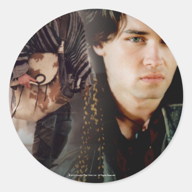 Bray The Tribe Runder Aufkleber (Vorderseite)