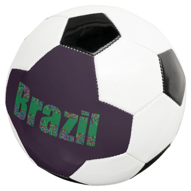 Brazel Carnival Design Fußball (Dreiviertel)