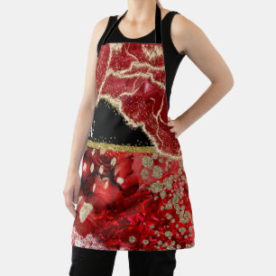 Brazen Red Schürze