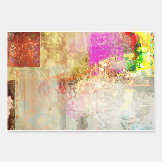 Brazen und Crystal Geschenkpapier Set (Vorderseite)