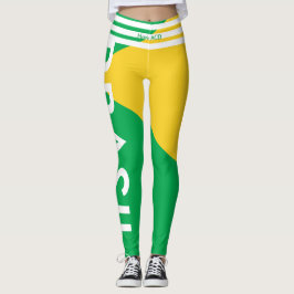 BRAZIL FLAG LEGGINGS HAVIC ACD