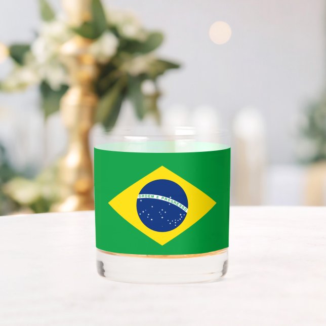 Brazil Flag World Cup 2026 Football Brasil Soccer Whiskyglas (Insitu (Hochzeit))