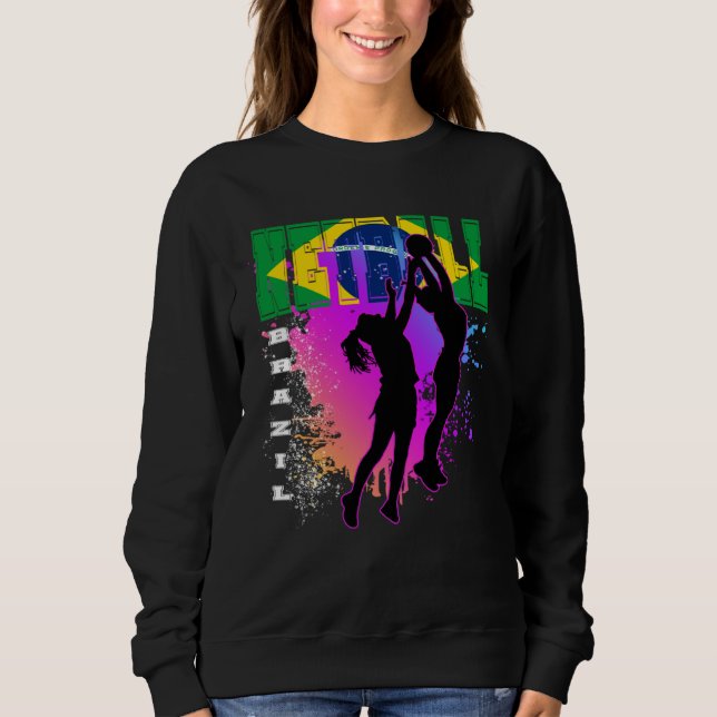 Brazil  Netball Sweatshirt (Vorderseite)