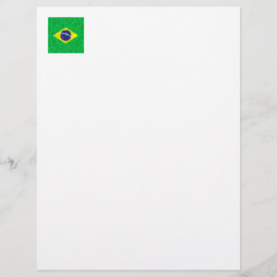 Brazil Oil Painting Drawing Briefbogen