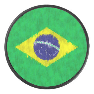 Brazil Oil Painting Drawing Eishockey Puck